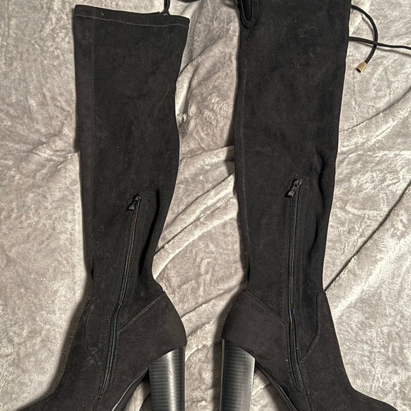 VEPOSE Black Over-the-Knee Boots size 6 U.S - Picture 3 of 7